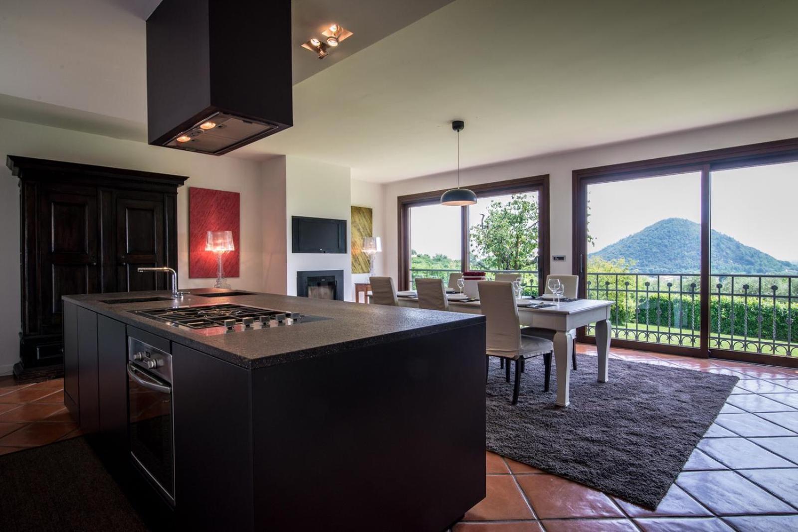 Villa Tramonte Теоло Экстерьер фото