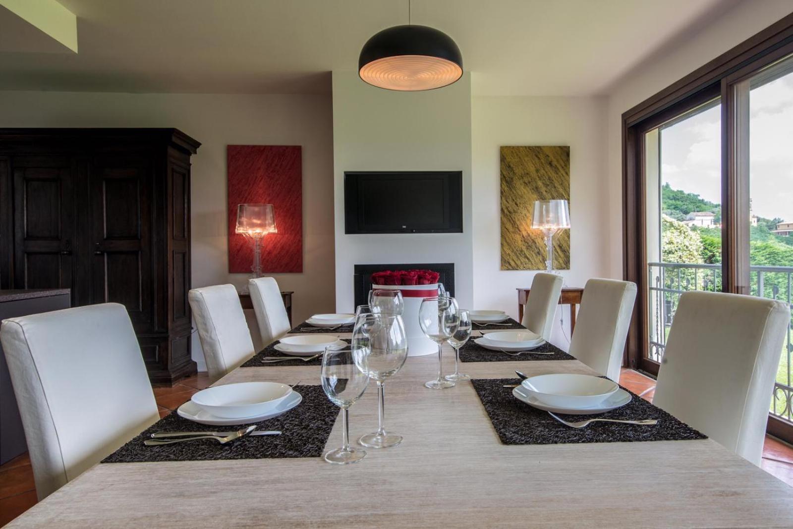 Villa Tramonte Теоло Экстерьер фото